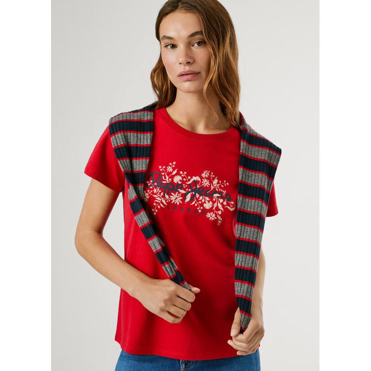 t-shirt femme  pepe jeans bero
