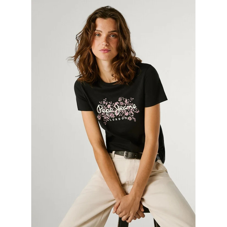 t-shirt femme  pepe jeans bero