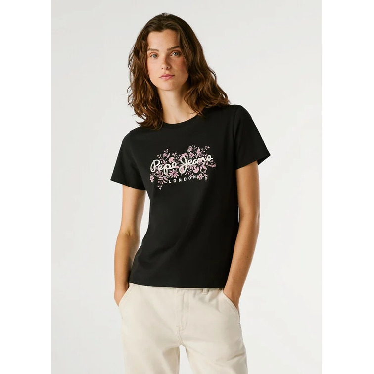 t-shirt femme  pepe jeans bero