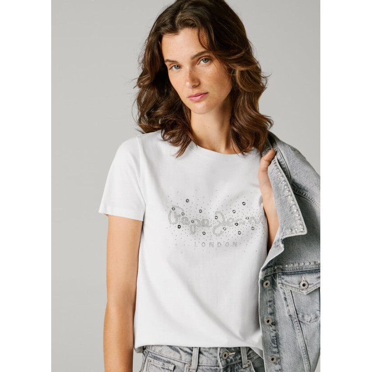 t-shirt femme  pepe jeans brady