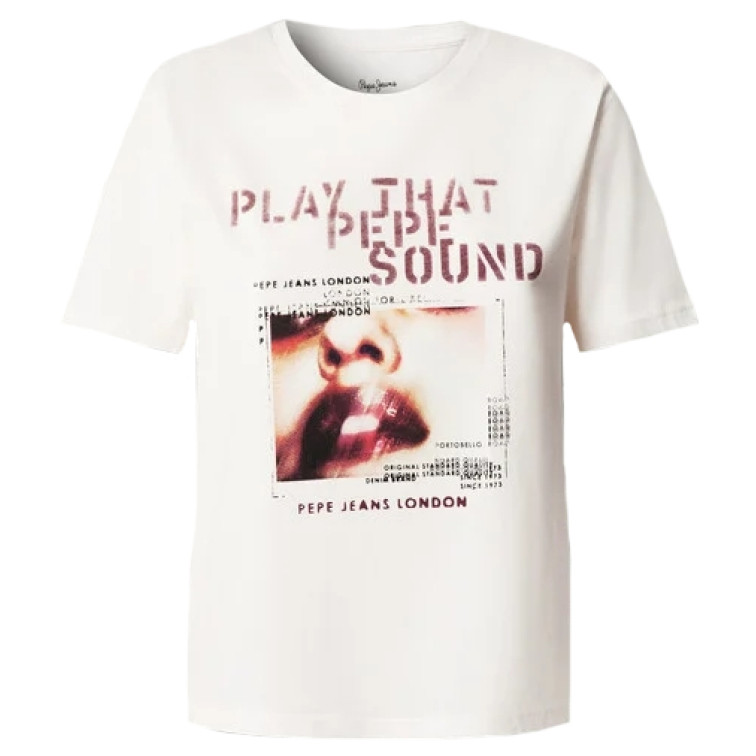 t-shirt femme  pepe jeans brina