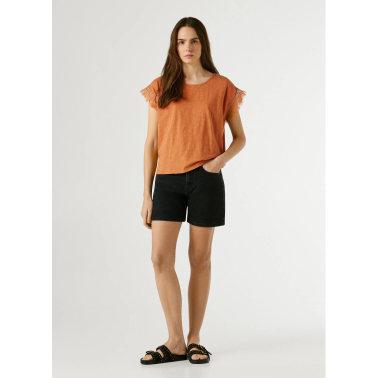 t-shirt femme  pepe jeans nain