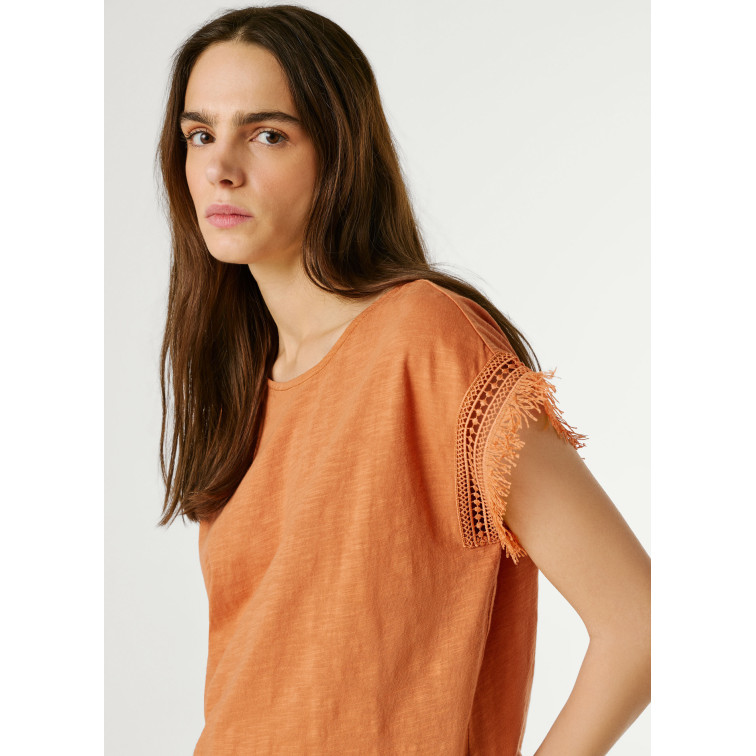 t-shirt femme  pepe jeans nain