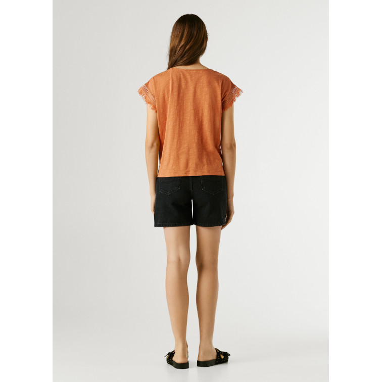 t-shirt femme  pepe jeans nain