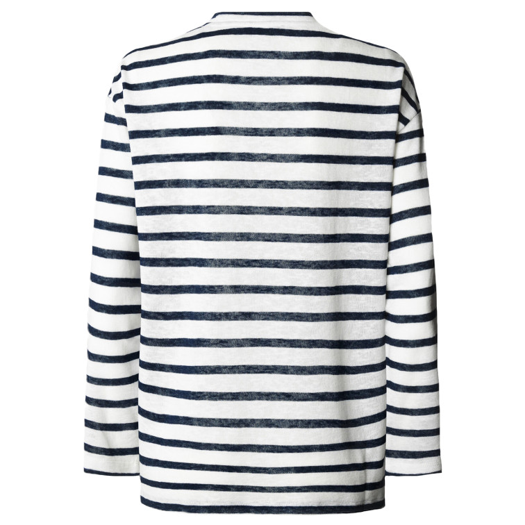 t-shirt femme  pepe jeans marlen striped
