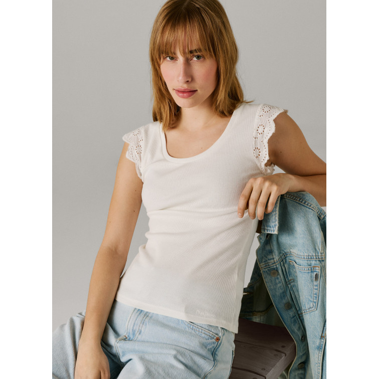t-shirt femme  pepe jeans mireya