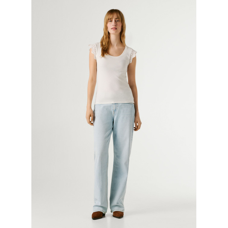 t-shirt femme  pepe jeans mireya