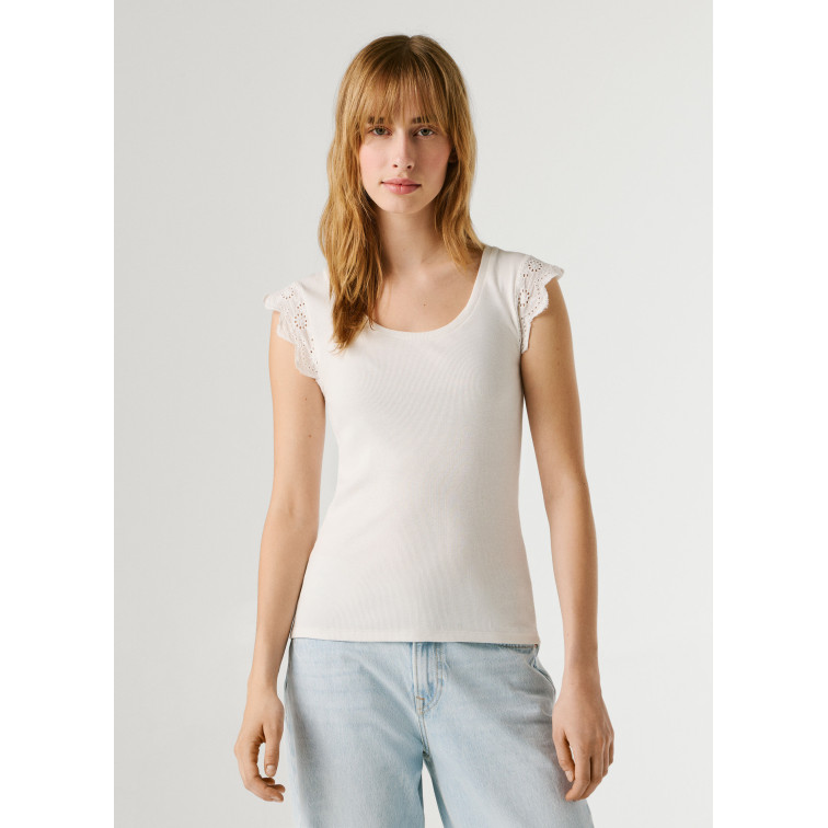t-shirt femme  pepe jeans mireya
