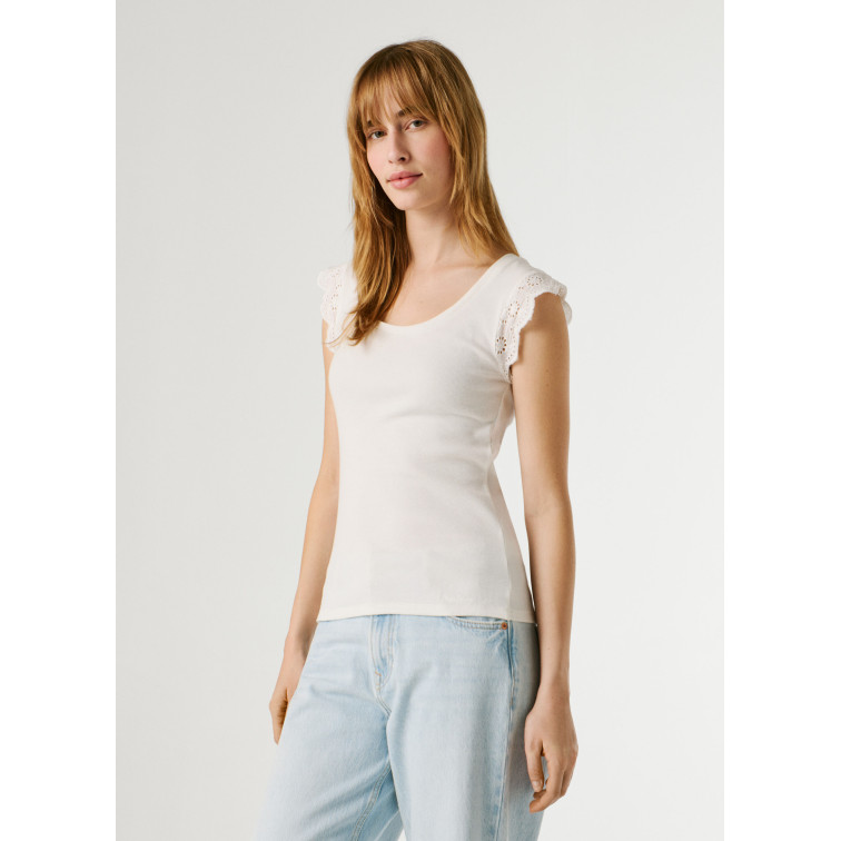 t-shirt femme  pepe jeans mireya