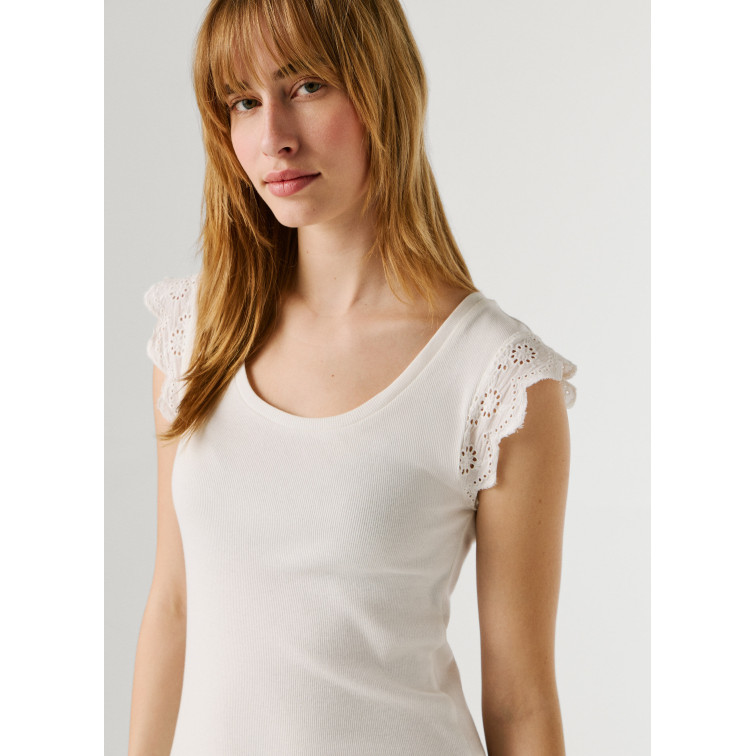 t-shirt femme  pepe jeans mireya