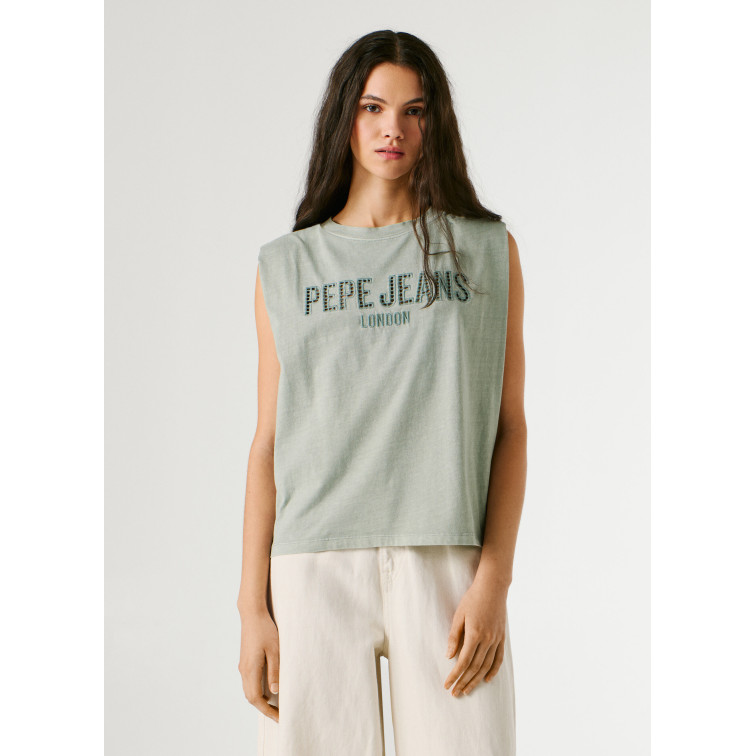 t-shirt femme  pepe jeans mirari