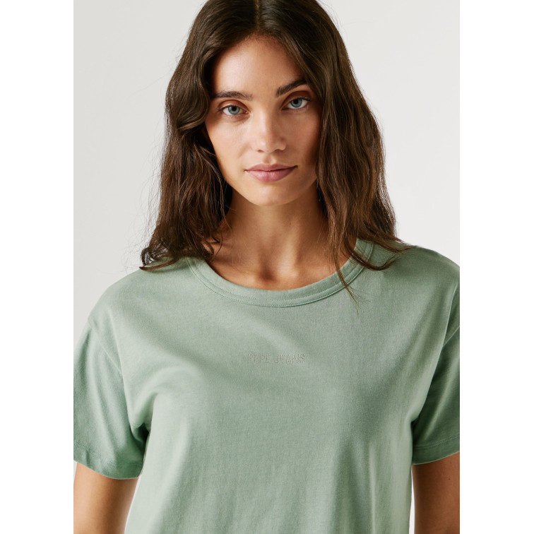 t-shirt femme  pepe jeans mia