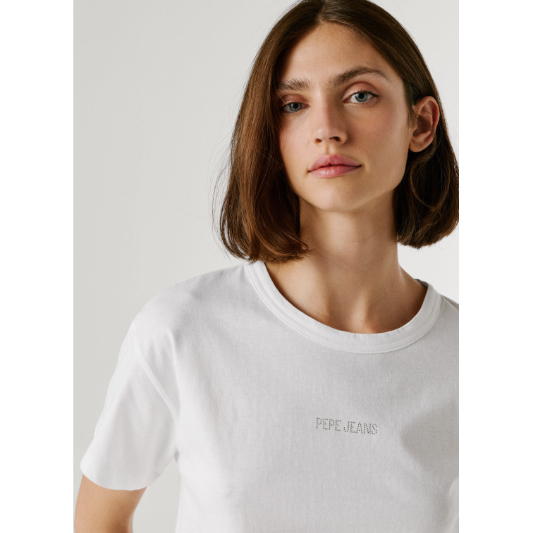 t-shirt femme  pepe jeans mia