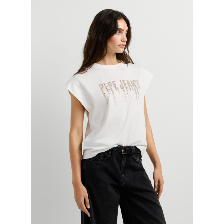 t-shirt femme  pepe jeans carina