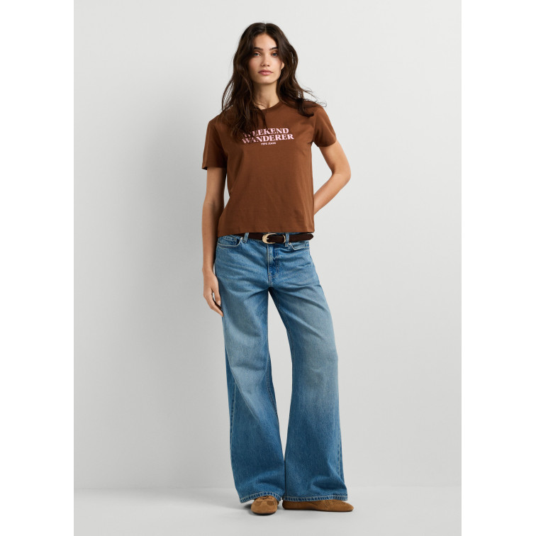 t-shirt femme  pepe jeans carla