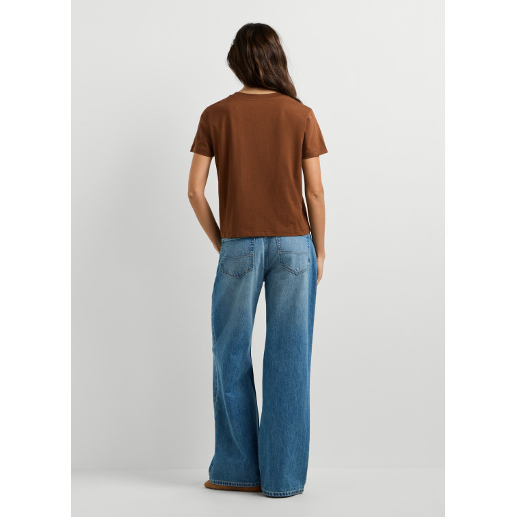 t-shirt femme  pepe jeans carla