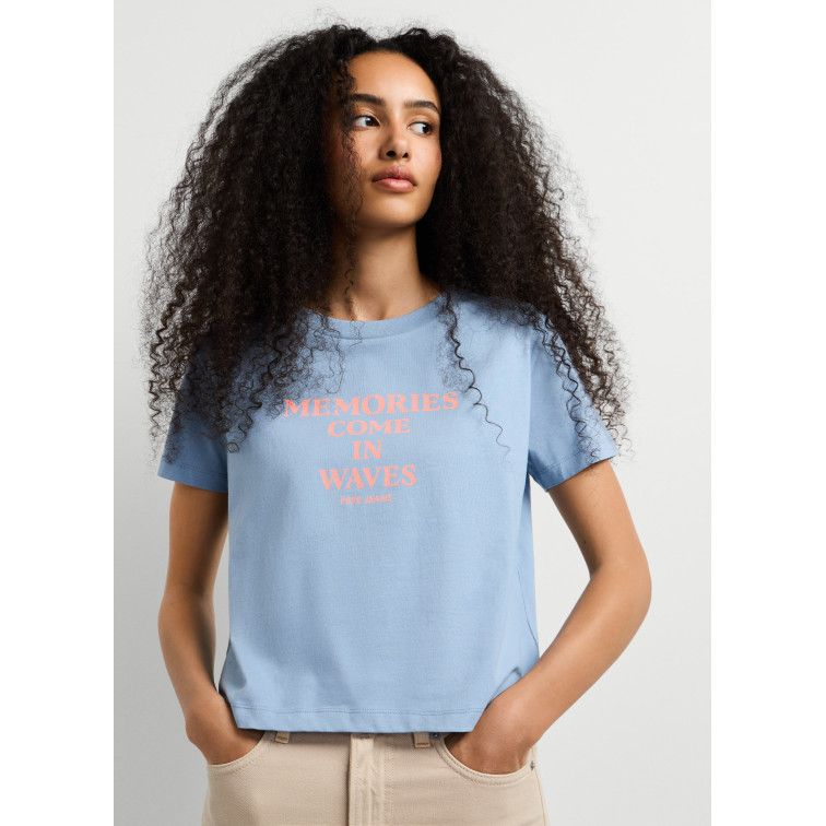 t-shirt femme  pepe jeans claudia