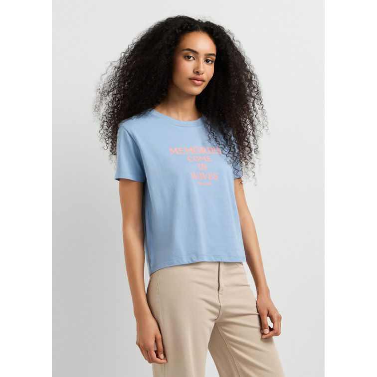 t-shirt femme  pepe jeans claudia
