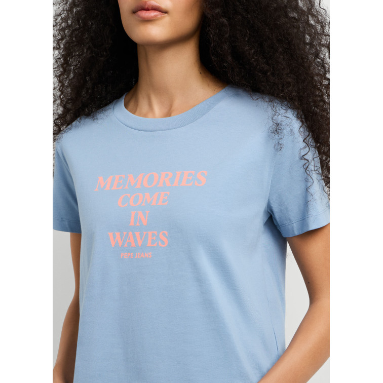 t-shirt femme  pepe jeans claudia
