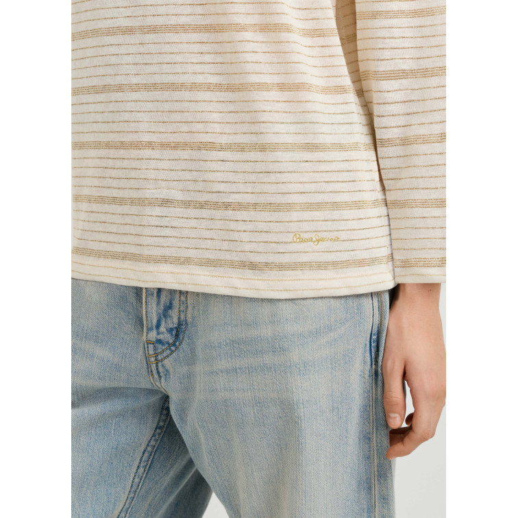 t-shirt femme  pepe jeans carola
