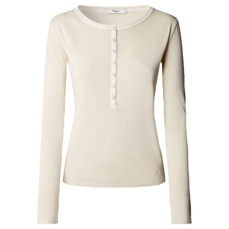 t-shirt femme  pepe jeans blanca