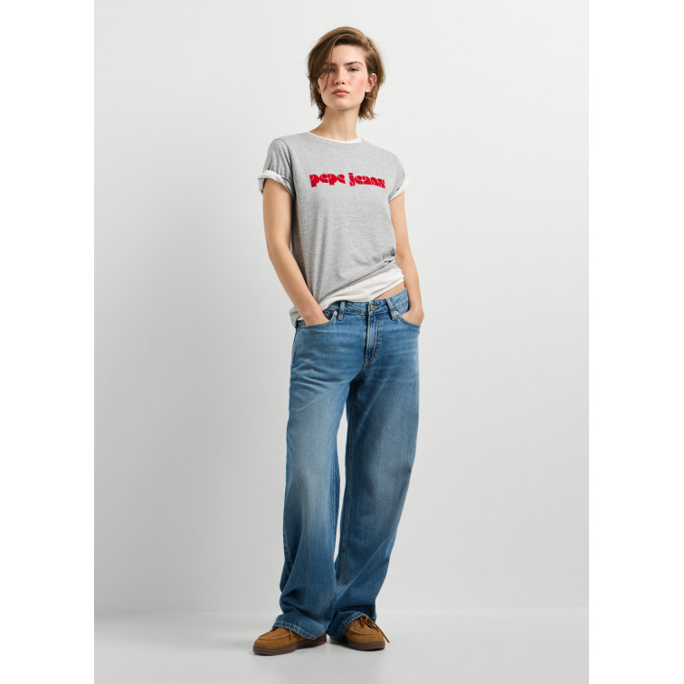 t-shirt femme  pepe jeans benilda