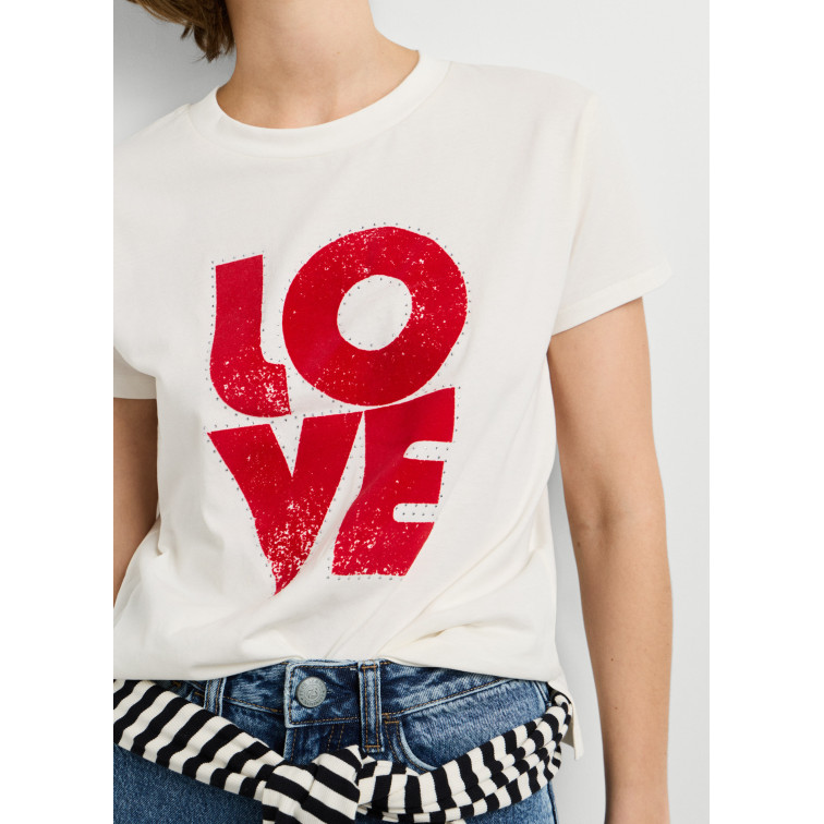 t-shirt femme  pepe jeans beatrisa