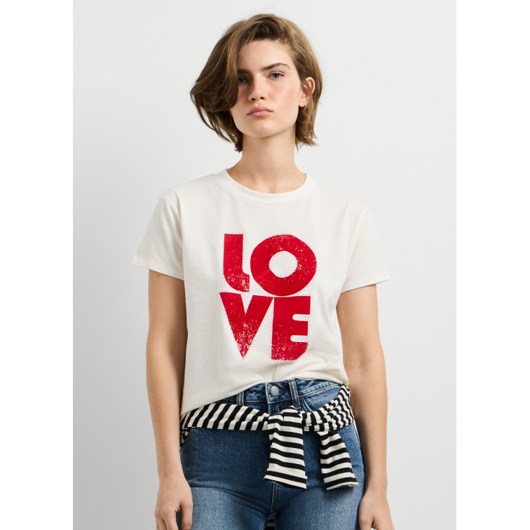 t-shirt femme  pepe jeans beatrisa