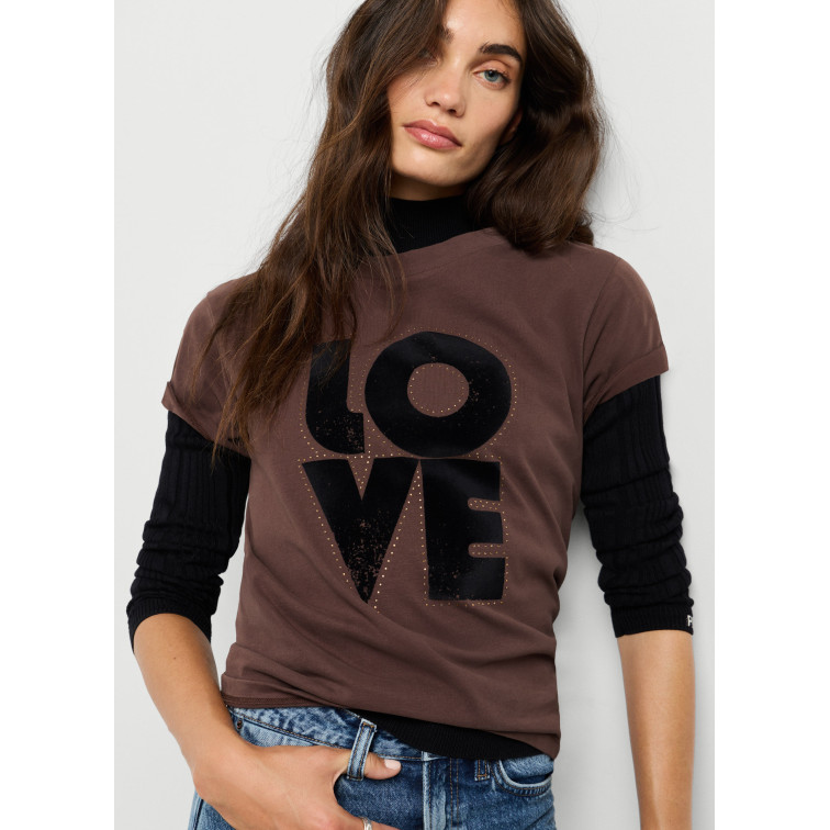 t-shirt femme  pepe jeans beatrisa