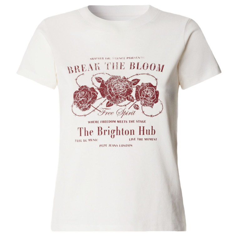 t-shirt femme  pepe jeans bianella