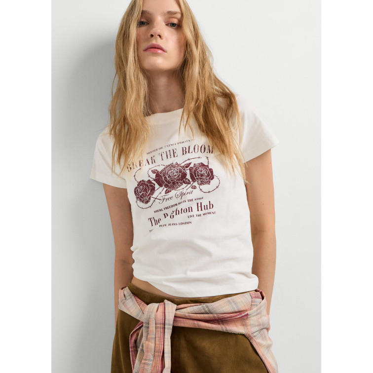 t-shirt femme  pepe jeans bianella