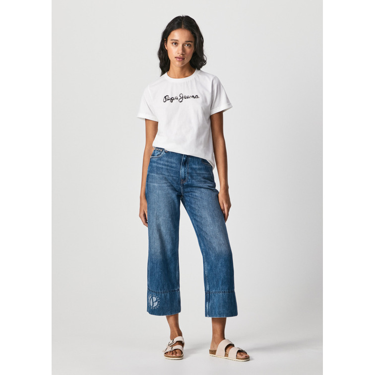 t-shirt femme  pepe jeans babette