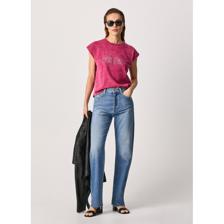 t-shirt femme  pepe jeans bon