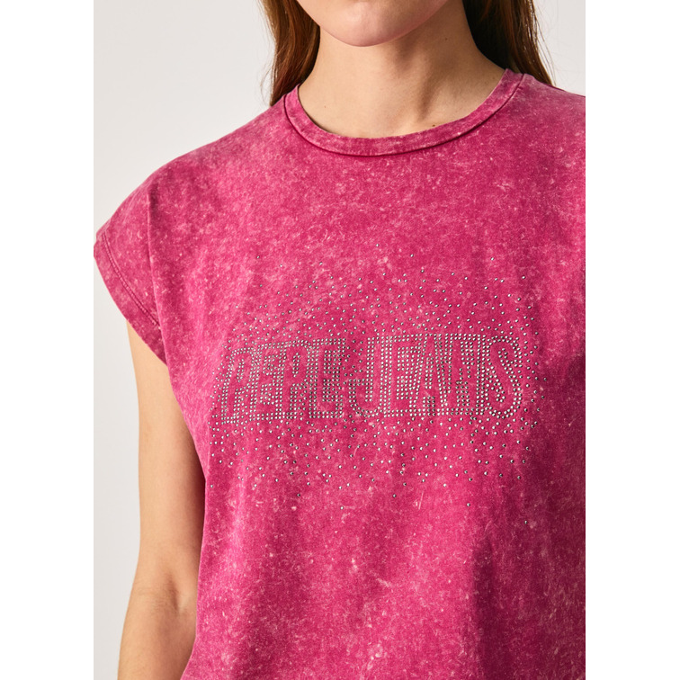 t-shirt femme  pepe jeans bon