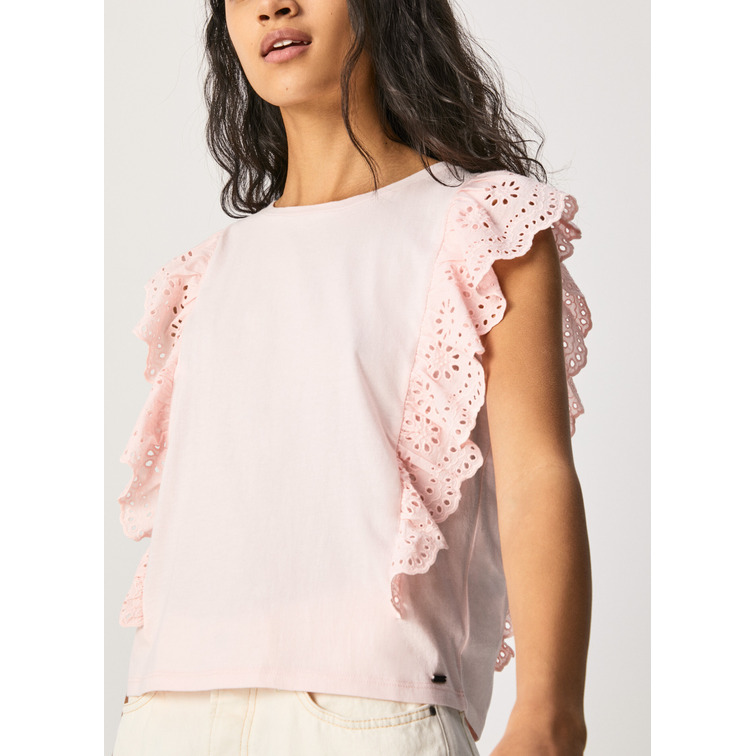 t-shirt femme  pepe jeans brunella