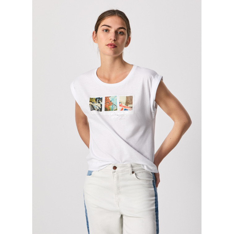 t-shirt femme  pepe jeans ivana