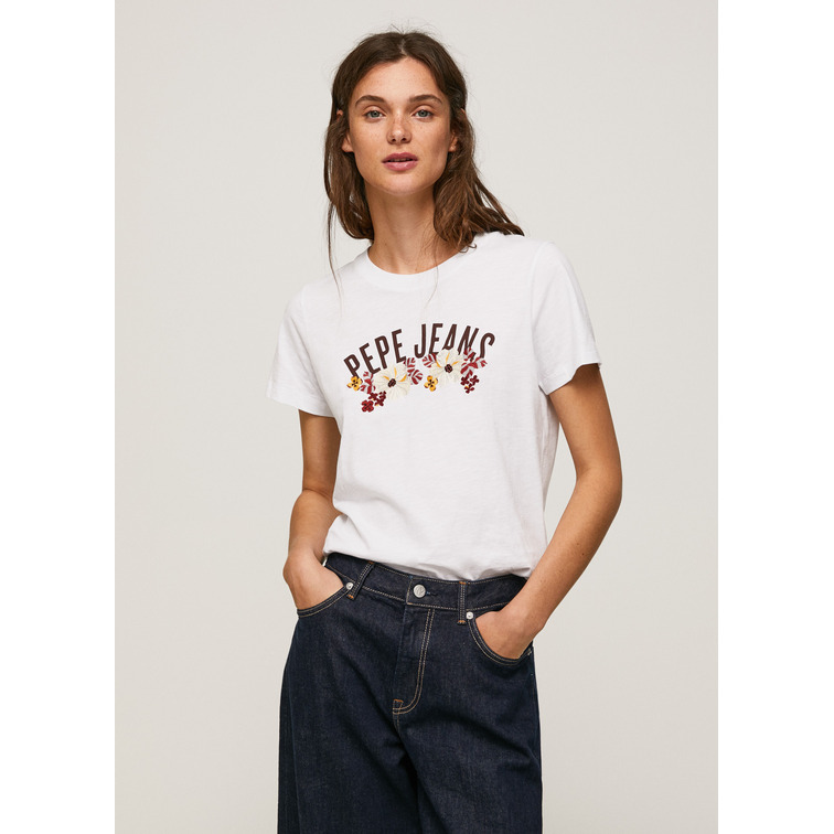 t-shirt femme  pepe jeans rosemery