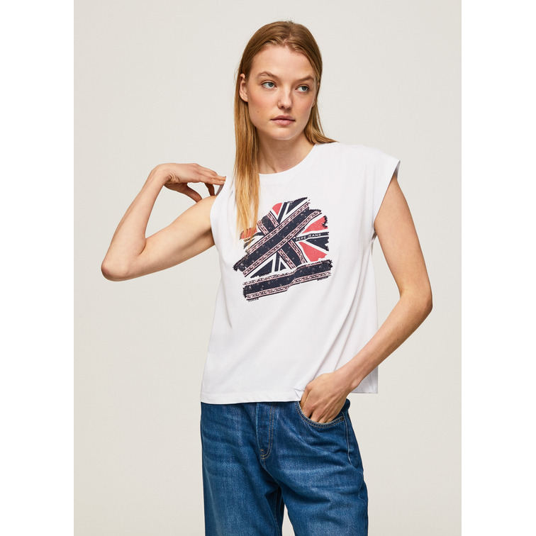 t-shirt femme  pepe jeans natty