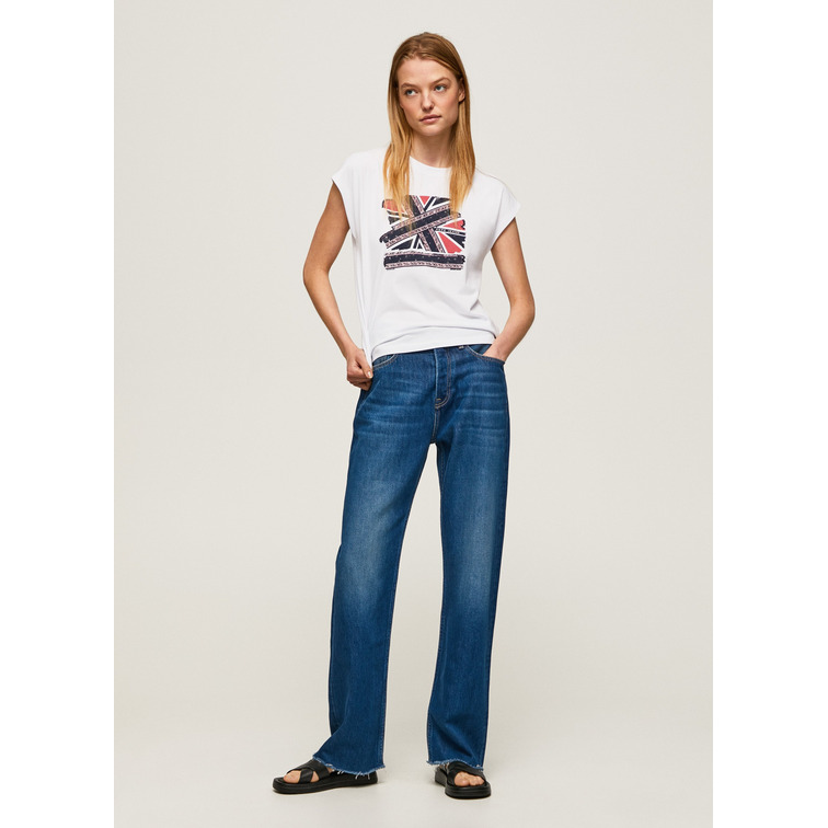 t-shirt femme  pepe jeans natty