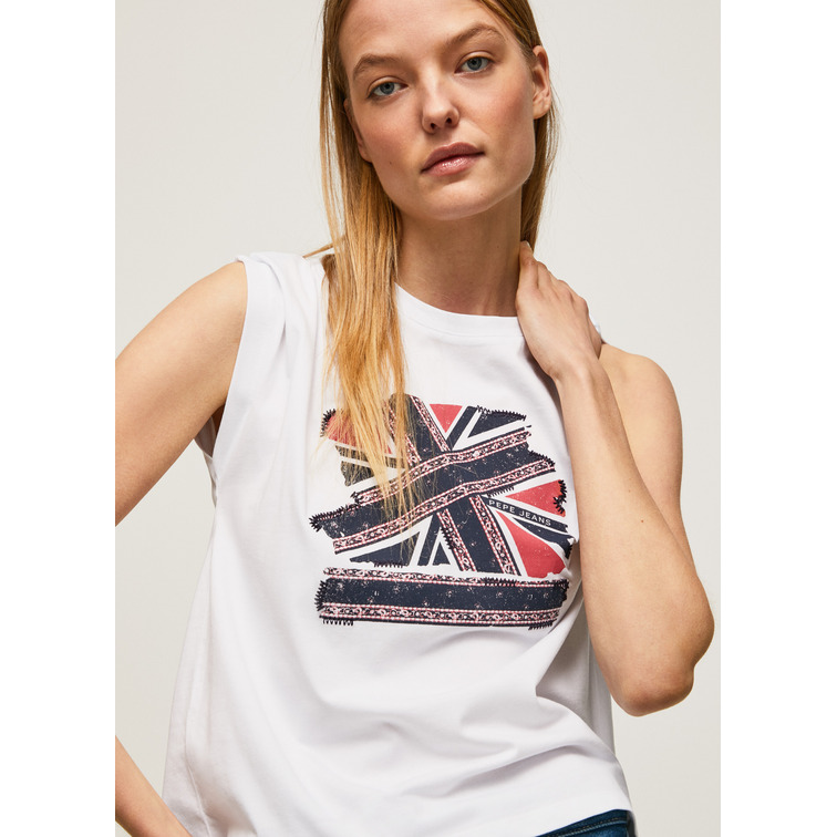 t-shirt femme  pepe jeans natty