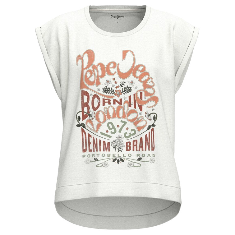 t-shirt femme  pepe jeans onna