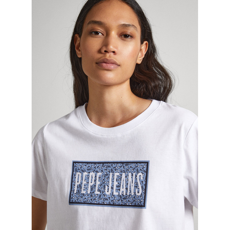 t-shirt femme  pepe jeans cat