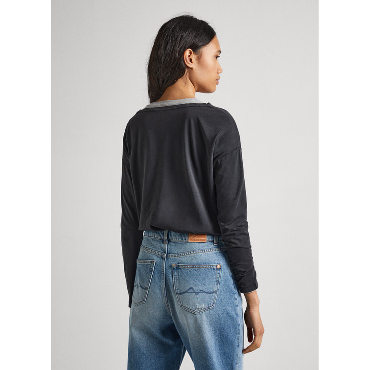 t-shirt femme  pepe jeans coralia