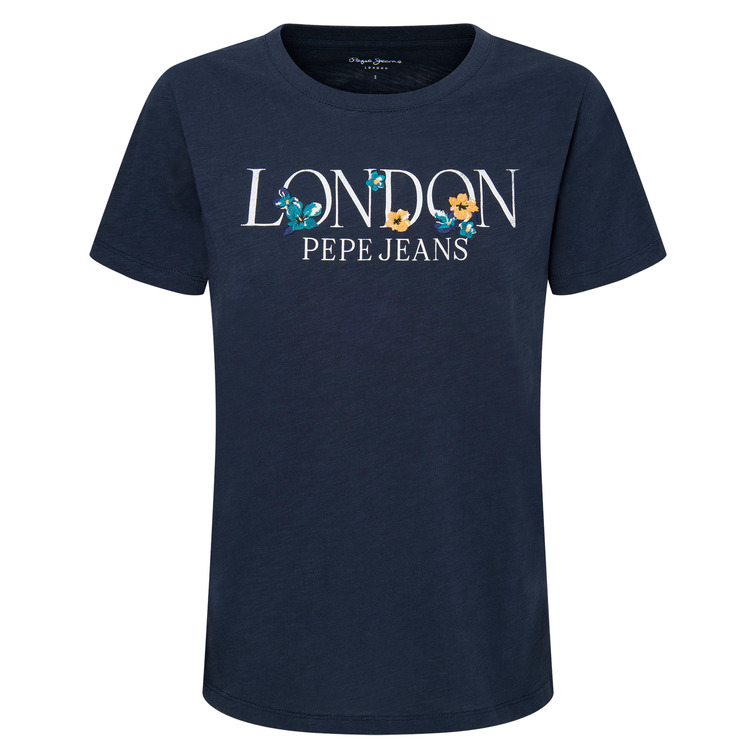 t-shirt femme  pepe jeans velvet
