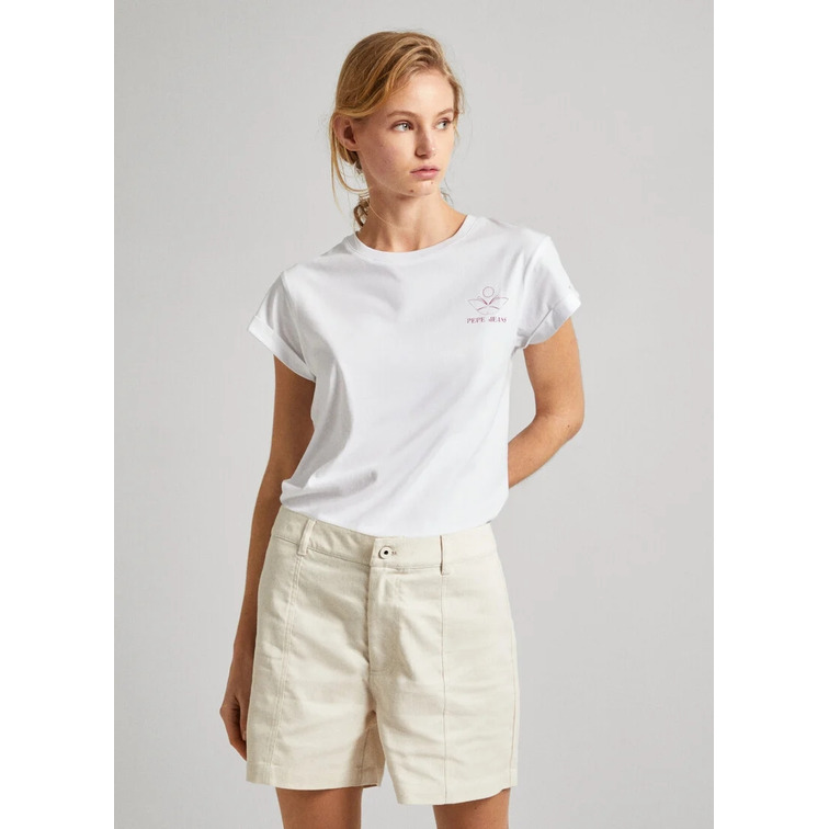 t-shirt femme  pepe jeans kayla