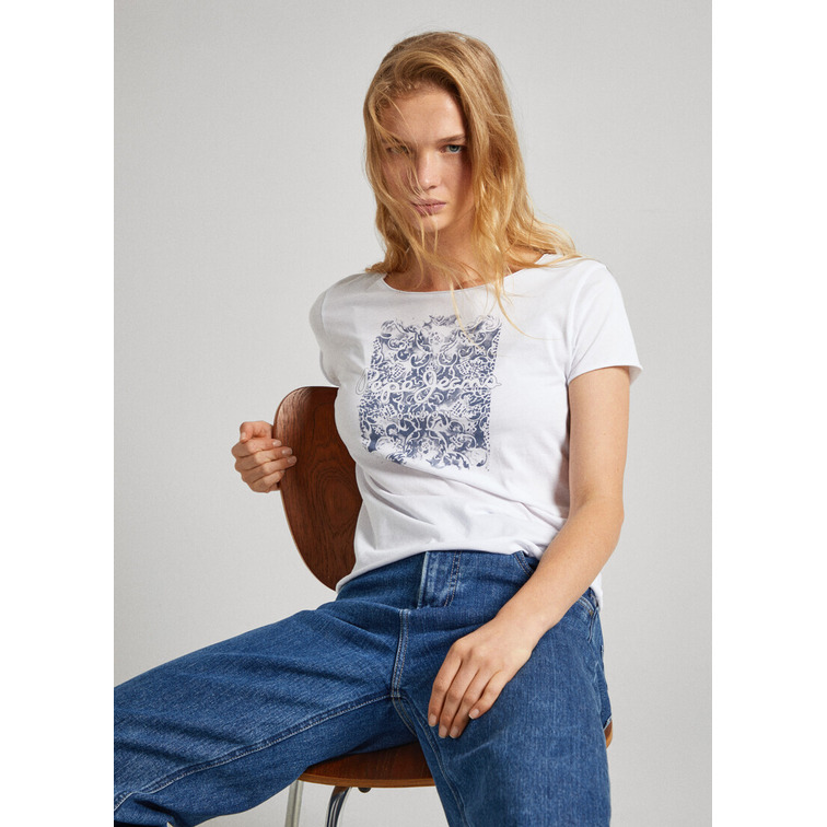 t-shirt femme  pepe jeans jury