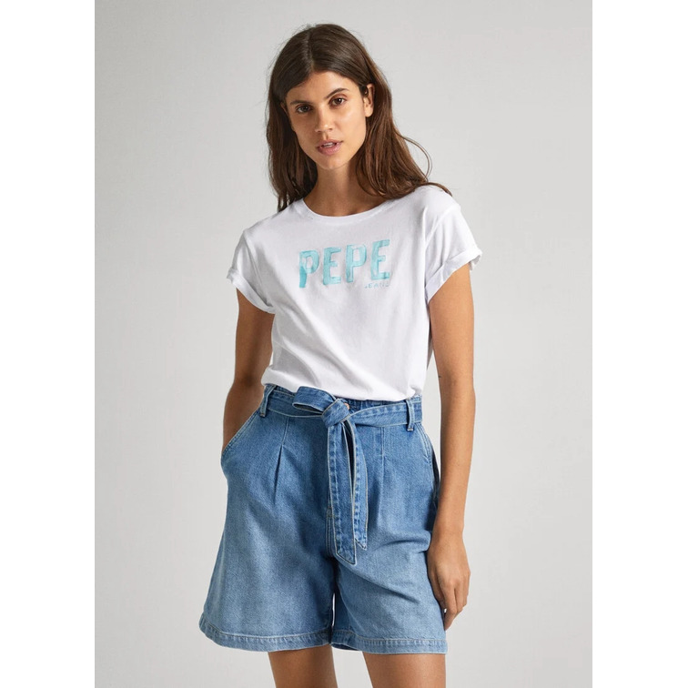 t-shirt femme  pepe jeans janet