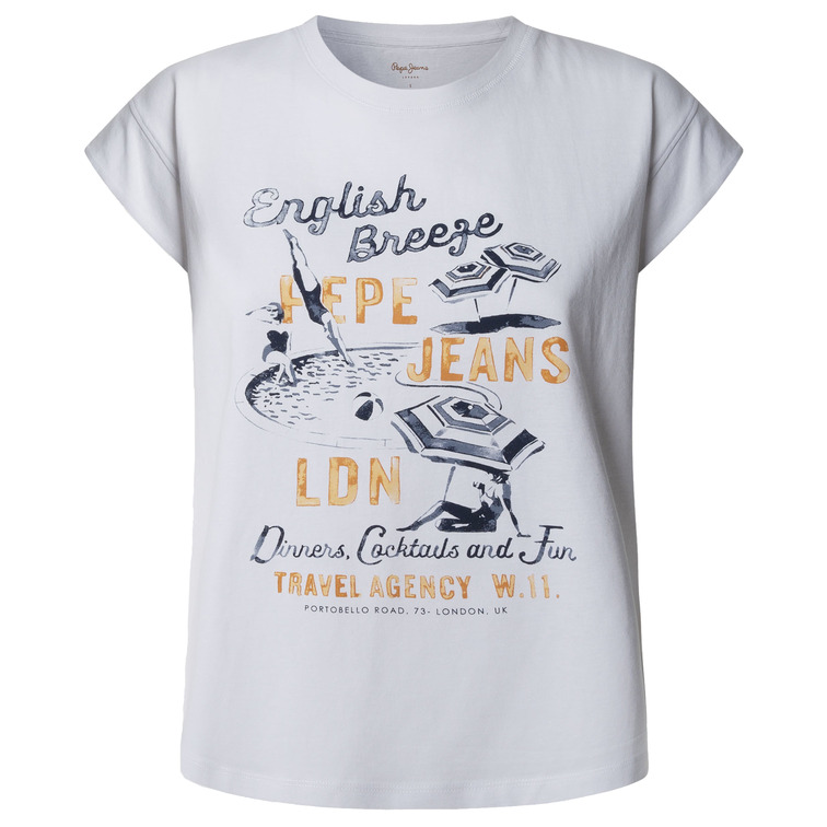 t-shirt femme  pepe jeans valma