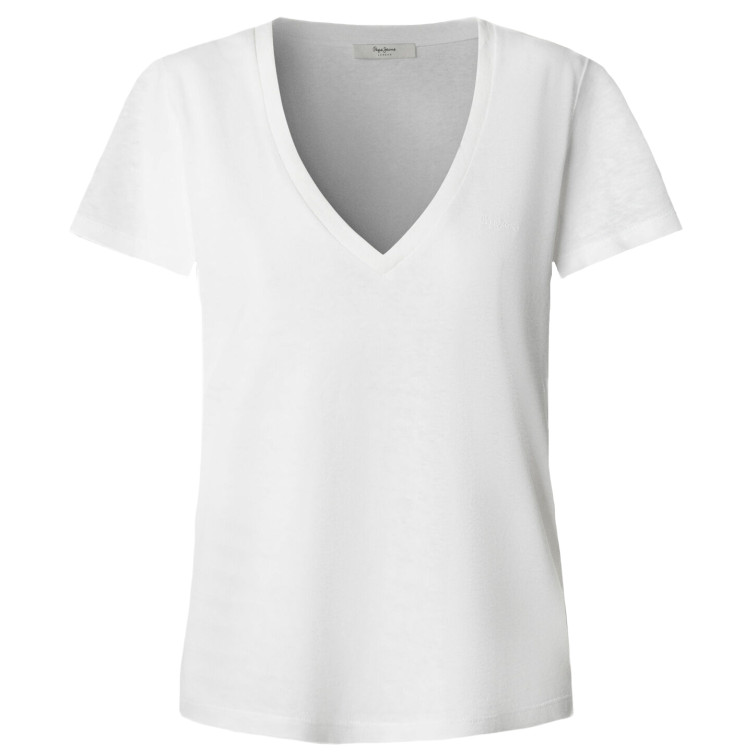 t-shirt femme  pepe jeans megan v-neck