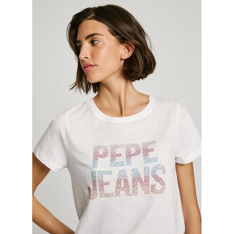 t-shirt femme  pepe jeans victoria